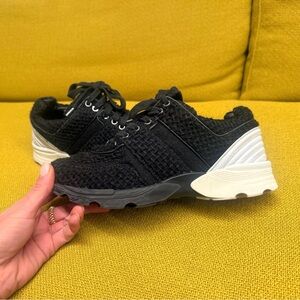 CHANEL Black and Cream Women's Shoes